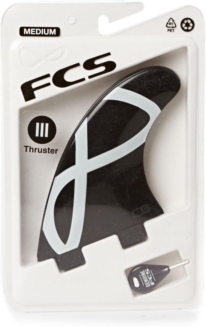 FCS M-5 IFT Softflex Surfboard Fin Set
