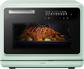 ROBAM Toaster Air Fryer Steam Oven Combo, Countertop Convection Cooker with Fry & Bake, 1.2 Cu.Ft Large Capacity Combi Oven, Smart Touch Precise Temp Control, Multi-Stage, 32 Preset Recipes (Green)