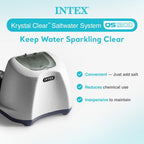 Intex Krystal Clear Saltwater System for Above-Ground Pools up to 15 000 Gallons
