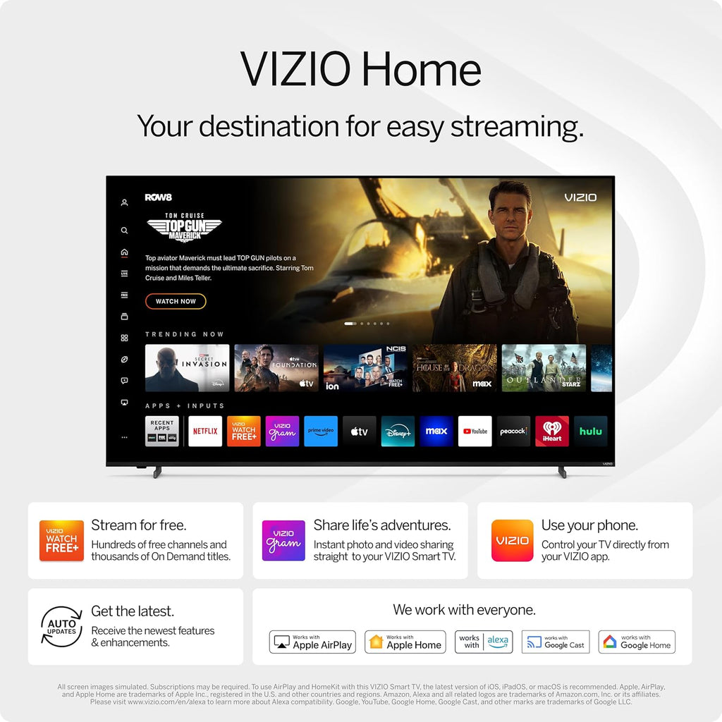 VIZIO VQD50M 50 inch Class Quantum 4K QLED UHD HDR Smart TV