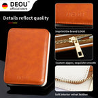 DEOU 13pcs Women Nail Grooming Kit Stainless Steel Professional Manicure Set Nail Care Tools with Luxurious Portable Travel Case Gift