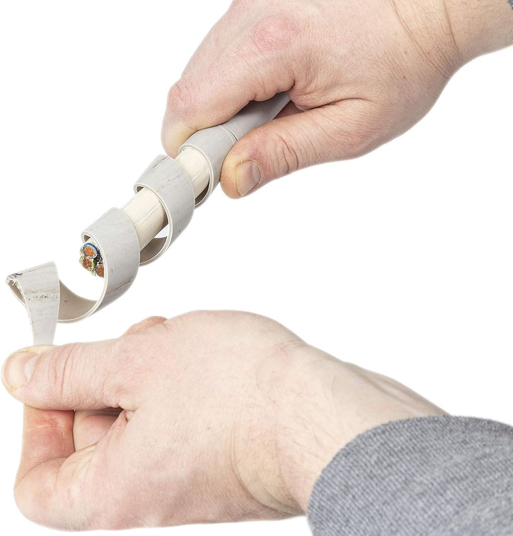WEICON Cable Stripper No. 4-29 Spiral | For Thick Cables | Round, Longitudinal & Spiral Cut | Outer Diameter range 0.177-1.142 Inch (4.5-29 mm) | Up to 4/0 AWG | Cutting Depth up to 0.118 Inch