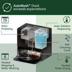iRobot Roomba Max 705 Combo Robot Vacuum & Mop + AutoWash Dock – Extending Cleaning Roller Mop, Retractable Cover, Dual Brushes, Self-Empties, Heat-Washes & Dries, Avoids Obstacles, LiDAR