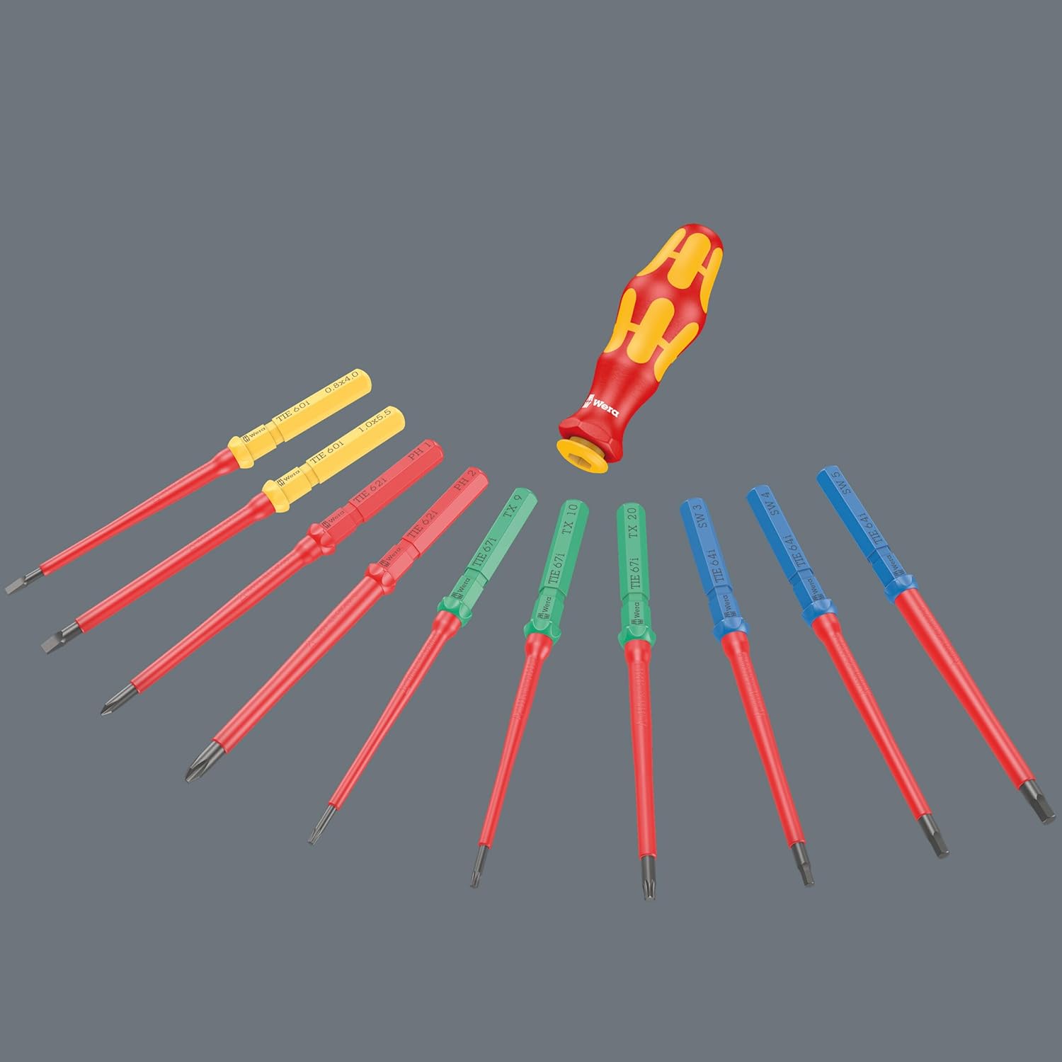 WERA - 05006617001 - Kraftform Kompakt VDE Big Pack 1, 26 Pieces
