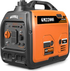GENMAX Generator .EPA Compliant  Eco-Mode Feature  Ultra Lightweight for Backup Home Use & Camping