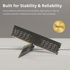 Timetec 16GB DDR4 3200MHz (PC4-3200AA) PC4-25600 UDIMM Desktop RAM – 288-Pin 1.2V CL22 Non-ECC Unbuffered DIMM Memory Module Upgrade
