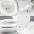 320 Series Standard Height RV Toilet - White
