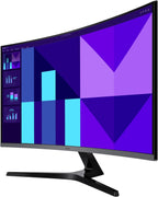 Samsung 32-inch S3 (S39GD) FHD 100Hz Curved Monitor  Game Mode  Eye Saver Mode  Multiple Connectivity with HDMI Port  Built-in Speakers  LS32D39DGANXZA  2025