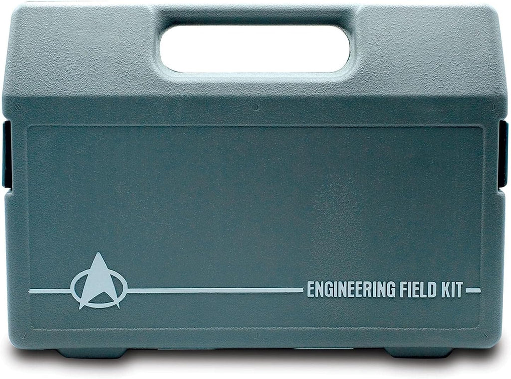 Star Trek: The Next Generation 100-Piece Engineering Field Kit Tool Set | Handy Gadgets Include Screwdrivers, Utility Knife, Wire Cutter, Metal Prybars, And More | Survival Tools, Camping Accessories
