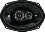 KICKER Speakers 6.5 & 6X9 inch for Ford F-150 2015-2024 Upgrade Kit - 2 Pairs of DS Series with Adapters and Harness  Car Audio Front & Rear Door Speaker DSC650  43DSC6504 & DSC6930  43DSC69304