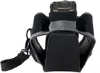 MP1X Leather Backed Small Tool Pouch, Heavy Duty Tool Organizer with 9 Pockets, Belt Clip & D-Rings, Lightweight Compact Tool Bag for Electrician, Construction, Worksite