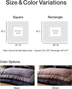 FULI Japanese Kotatsu Blanket, Warm Quilted Kotatsu Futon Comforter, 100% Cotton Top, Made in Japan, 81x96 in / 205x245 cm Rectangle (Black)