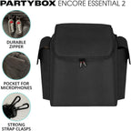 JBL PARTYBOX Encore Essential 2 Speaker Bundle with gSport Carry Bag (Black)