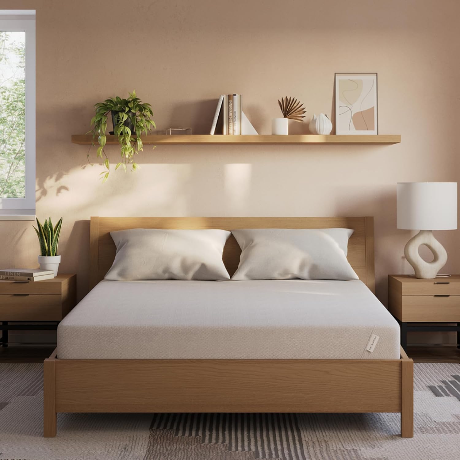 Kin By Tuft & Needle Firm 8" Twin Adaptive Foam Mattress in a Box, Cooling Pressure Relief, Balanced Support, 100 Night Trial, Fiberglass-Free, CertiPUR-US, 10-Year Limited Warranty