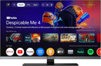 SYLVOX 32'' Smart RV TV, 12V/24V Google TV with Built-in DVD Player, 1080P Full HD RV Television, Anti-Vibration Design, Wide Voltage Protection (9–32V), Ultra-Narrow bezels(Limo Series 2026)