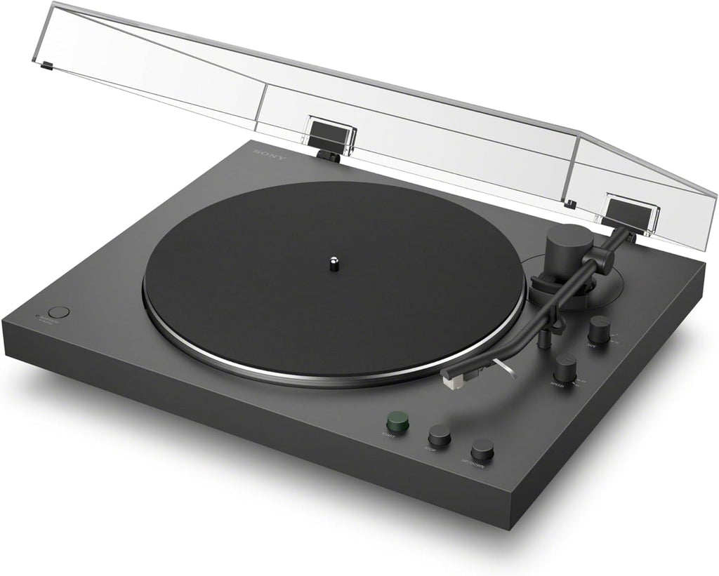 Sony PS-LX3BT Wireless Bluetooth Turntable (2026 Model) : Fully Automatic Belt Drive Vinyl Record Player with Built-in Phono EQ  Black