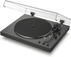 Sony PS-LX3BT Wireless Bluetooth Turntable (2026 Model) : Fully Automatic Belt Drive Vinyl Record Player with Built-in Phono EQ  Black