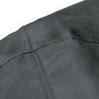 Lumaland Luxurious Giant 7ft Bean Bag Chair with Microsuede Cover - Ultra Soft, Foam Filling, Washable XXL Bean Bag Sofa for Kids, Teenagers, Adults - Sack Chair for Dorm, Family Room - Black