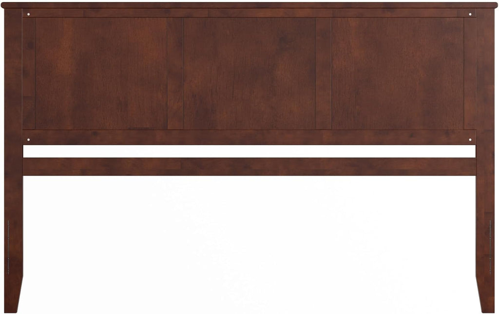 AFI, Madison King Solid Wood Panel Headboard, Walnut