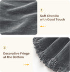 Sectional Couch Covers, 2 Pieces Washable L Shaped Couch Covers Sofa Blanket for Dogs Pet Friendly Sectional Sofa Slipcovers Furniture Covers,71"x 118"+ 71"x 118",(XX-Large,Dark Gray)