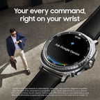 Samsung Galaxy Watch 8 Classic (2025) 46mm Bluetooth Smartwatch  Cushion Design  Rotating Bezel  Quick Button  Sleep Coaching  Running Coach  Energy Score  Black US Version (Renewed)