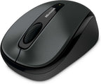 Microsoft Wireless Mobile Mouse 3500 - Loch Ness Gray. Comfortable design, Right/Left Hand Use, Wireless, USB 2.0 with Nano transceiver for PC/Laptop/Desktop, works with for Mac/Windows Computers