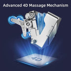 MassaMAX MT339 2026 4D Massage Chair, Full Body Zero Gravity Recliner with SL-Track, Body Scan, Graphene Heating, Deep Yoga Stretch, Foot Rollers & Hands-Free Voice Control (Magic Black)