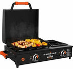 blackstone adventure ready 17 inch tabletop griddle with range top black