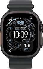 Apple Watch Ultra 3 GPS + Cellular  49mm Black Titanium Case with Black Ocean Band (Renewed)