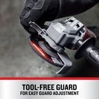 CRAFTSMAN V20 Cordless Angle Grinder, 4-1/2 inch, Bare Tool Only (CMCG451B)