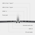 Dell Inspiron 15.6" Touchscreen Business & Student Laptop  13th Gen Intel Core i5 (Beat i7-1250U)  12GB RAM  756GB Storage(256GB SSD & 500GB External)  Windows 11  Earphone Jack