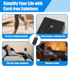 Universal Battery Pack for Reclining Furniture with LED Display- Wireless 2500mAh Rechargeable Battery for Electric Recliner, Power Sofa, Couch, Lift Chair- Fits 2-Pin Motion Furniture (with Charger)