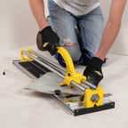 QEP 10630 24-Inch Manual Tile Cutter with Tungsten Carbide Scoring Wheel for Porcelain and Ceramic Tiles