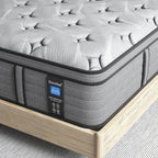Firm Queen Mattress,12 Inch Queen Size Hybrid Mattress with Extra Lumbar Support for Back Pain Relief, Cool Sleep, Edge Support, Firm Pocket Spring with Motion Isolation, Fiberglass-Free