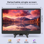 Laptop Screen Extender  14" FHD 1080P Laptop Monitor Extender  Stretchable Base and Detachable Screen  Plug & Play  Triple Screen Extender Compatible with Windows  Mac  Chrome