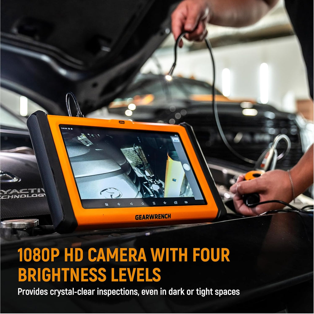 GEARWRENCH High-Definition Flexible Inspection Borescope | GWSCOPE
