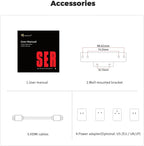 Beelink SER5 Pro Mini PC  AMD Ryzen 5 5500U(7nm  6C/12T) up to 4.0GHz  Mini Computer 16GB DDR4 RAM 500GB NVME SSD  Micro PC 4K@60Hz Triple Display  Mini Gaming Computer WiFi6/BT5.2/HTPC