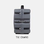Turtlebox Grande: Loud! Outdoor Portable Bluetooth 5.4 Speaker | Rugged  Waterproof  Ultra-Portable | Plays to 126db  Deep Bass  Shockproof  Unlimited Pairing for Full Stereo Experience  Gray