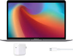 Apple MacBook Air 13-Inch Laptop Space Gray | M1 Chip 8GB Memory 256GB SSD | Retina Display, Backlit Keyboard, Touch ID, Long Battery Life Notebook Computer