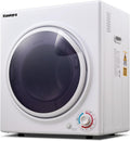 Portable Dryers for Laundry 1500W, 3.5 cu.ft Apartment Dryer with 4 drying Mode, Front Load Electric Dryer for RVs and Apartments, White