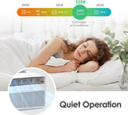 LG 6,000 BTU Window Air Conditioner, Cools 250 Sq.Ft. (10' x 25' Room Size), Quiet Operation, Electronic Control with Remote, 2 Cooling & Fan Speeds, 2-Way Air Deflection, Auto Restart, 115V