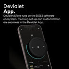 Devialet Dione - All-in-One HDMI Dolby Atmos Soundbar - Enhance Home Cinema - Patented Technologies for Immersive Sound - Seamless Connectivity