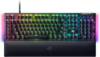 Razer BlackWidow V4 Mechanical Gaming Keyboard: Yellow Switches Linear & Silent - Chroma RGB - 6 Macro Keys - Magnetic Wrist Rest - Doubleshot ABS Keycaps - Roller & Media Keys - Snap Tap