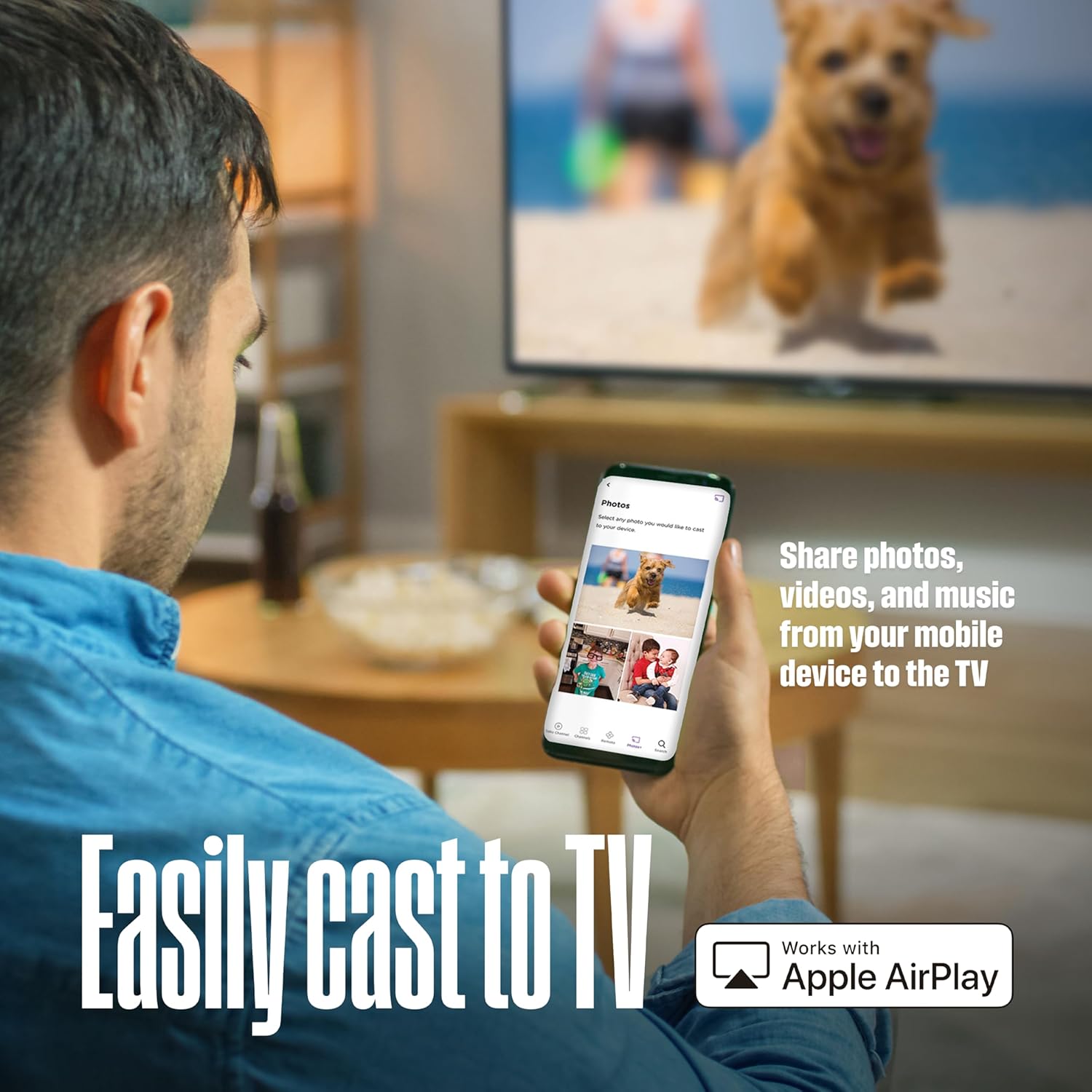 Westinghouse Roku TV - 24 Inch Smart TV, HD Television with Wi-Fi Connectivity and Mobile App, Flat Screen, Bluetooth, Compatible with Apple AirPlay, Alexa and Google Assistant