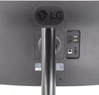 LG 34" Curved WQHD VA Black Monitor with Built-in Speaker  (3440x1440) 100Hz  5ms  Ultrawide MyView Streaming  Airplay2  Magic Remote  34SR65QC-B WebOS 2024 Model (Renewed)
