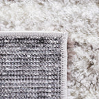 SAFAVIEH Berber Shag Collection Area Rug - 9' x 12', Grey & Dark Grey, Stripe Design, Non-Shedding & Easy Care, 1.25-inch Thick Ideal for High Traffic Areas in Living Room, Bedroom (BER565F)