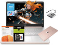 HP 14 Laptop  Quad-Core (Beat i3) 8GB RAM 256GB Storage(128GB UFS + 128GB SD Card) 1-Year Office 365 Copilot AI Computer for Student Study Back to School Win11 w/GM Accessory