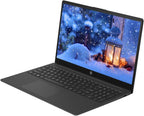 HP 15.6" FHD Touchscreen Laptop Computer  16GB RAM 256GB SSD  8-Core AMD Ryzen 7  Windows 11  Copilot AI-Ready  WiFi-6  PLUSERA Earphones & 8-in-1 Hub Included  Black