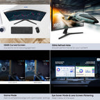 Samsung 32-inch S3 (S39GD) FHD 100Hz Curved Monitor  Game Mode  Eye Saver Mode  Multiple Connectivity with HDMI Port  Built-in Speakers  LS32D39DGANXZA  2025