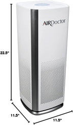 AIRDOCTOR AD1000 HEPA Air Purifier | Perfect for Guest Rooms, Kids' Bedrooms and Home Offices | Circulates the Air in 285 sq. ft. 4X/Hour